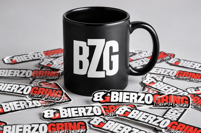 Pegatinas y trabajos especiales Bierzogring Pegatinas, grabado y trabajos especiales de personalización para empresas, peñas y eventos