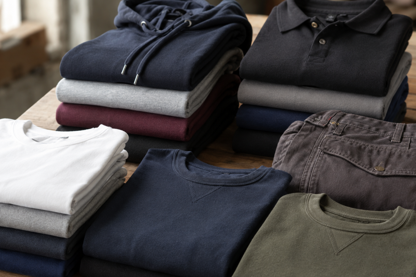 Tejidos de primera para personalización textil Prendas textiles de calidad para camisetas personalizadas, sudaderas, polos y ropa laboral